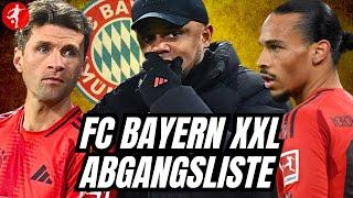 FC BAYERN - MEGA ABGANGSLISTE! 10 STARS könnten GEHEN! | Buli News