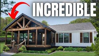 They went ALL OUT when customizing this NEW modular home model! Prefab House Tour