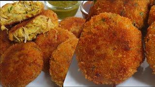 Chicken Cutlets Easy Way / Easy Chicken Snack | Snack Recipe ️