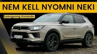 Ssangyong Korando 1.5 GDI 2024. Új autóra 10 év garancia? DRIVEN teszt