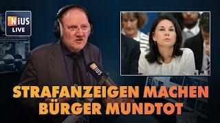 Politiker machen weiter Jagd auf Menschen, die ihre Meinung kundtun | NIUS Live vom 3. Januar 2025