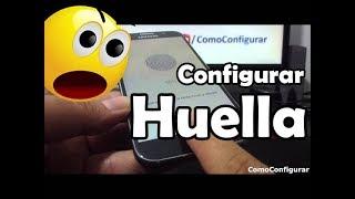 Cómo configurar Sensor de Huella Dactilar Samsung Galaxy S6