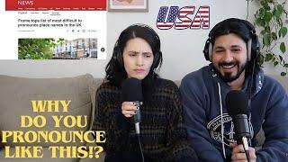 Why British Place Names Are So Hard To Pronounce! Americans React | Loners #248