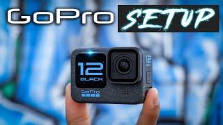 GoPro Hero12 Black Setup  - [Complete BEGINNER's Guide]