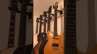 Diy multiple adjustable guitar wall hanger