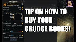 Lost Ark Legendary Grudge book tips.