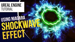 UE5 l How to Create Shockwave Visual Effect using Niagara l 5-Minute VFX Tutorial l Unreal Engine 5