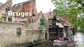 [4K] Bruges: The Most Enchanting Fairy-Tale City in Belgium 2024