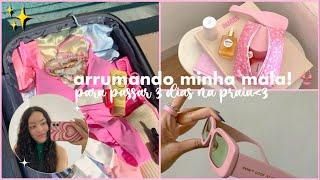 arrumando minha MALA para VIAJAR para a PRAIA!  {Canal Sophia Lima}