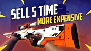 How to sell AWP | Asiimov 5 TIMES MORE EXPENSIVE than it's STEAM price