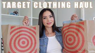 SHOP WITH ME AT TARGET | TRY ON CLOTHING HAUL