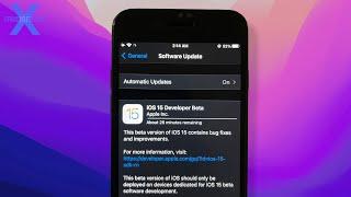 iOS 15 beta 1 on iPhone 7  Download in Comment