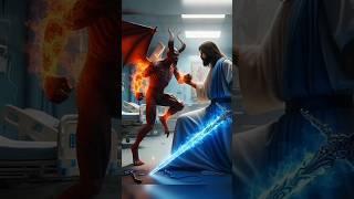  Devil vs Jesus Christ Fight #shorts#jesus#fight#viral#trending