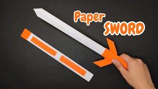 Sword origami easy | make a beautiful medieval paper sword