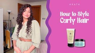 Curly Hair Styling Routine