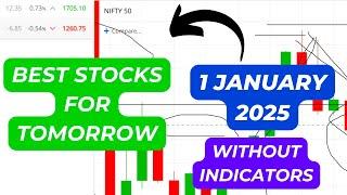 intraday stocks for tomorrow 1 january 2025 | Darshan Tech