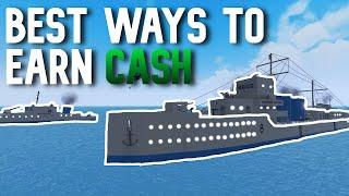 3 BEST Ways to Earn CASH In Navy Simulator! - Roblox Navy Simulator