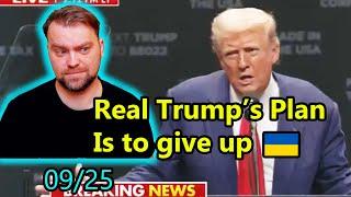 Update from Ukraine | Ruzzia, Take it! Trump wants to Quit the War in Ukraine. No military support