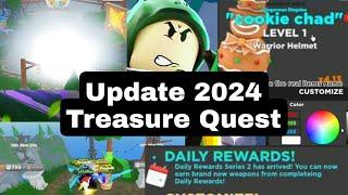 New update Treasure Quest 2024 + New code || Roblox Treasure Quest