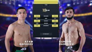 Азам Гафоров vs. Курбан Гаджиев | Azam Gaforov vs. Kurban Gadzhiev | ACA 180