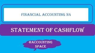 FINANCIAL ACCOUNTING N4 STATEMENT OF CASHFLOW JUNE 2023