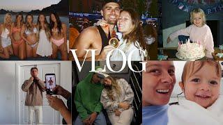 VLOG | girls trip, bts of zara kids shoot, tommy bday, nyc |