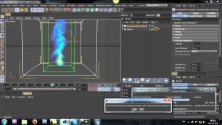 CINEMA 4D - TurbulenceFD - (Fire & Smoke) TUTORIAL -EP1