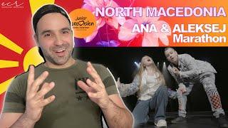 First Reaction : Ana & Aleksej - Marathon / Junior Eurovision 2024 North Macedonia