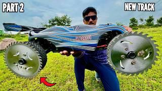 I Build Metal Saw RC Car Spike Tyres Part 2 - Chatpat toy TV