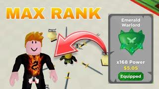 UNLOCKING RANK! Emerald Worlord! Mastery!! Boss Fighting Simulator - Roblox  - Part 1