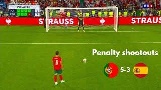 PENALTY SHOOTOUTS & Crazy Celebration - Portugal 5-3 Spain Cristiano Ronaldo wins the Nations League