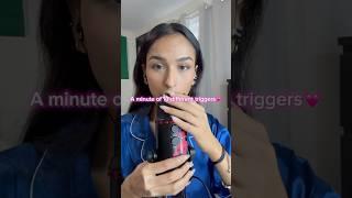 10 TRIGGERS IN 1 MINUTE! #tingles #asmrtriggers #asmr