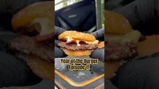 Year Of The Burger: Episode 11 #Burgers #Donuts #Recipes #Munchies #Cheeseburger #Bacon #Griddle