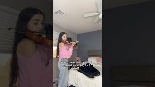 Playing the violin for the first time!!!