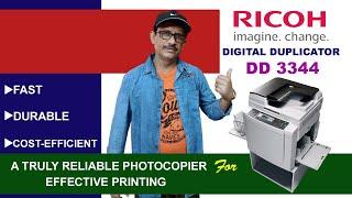 Ricoh Digital Duplicator DD 3344 I Unboxing_Features_Overview & Price I A High Speed Photocopier