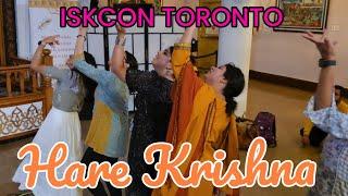 ISKCON TORONTO  / ECSTATIC HARE KRISHNA KIRTAN & ENERGETIC NONSTOP DANCING SEPT 22ND 2024