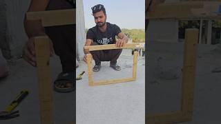Making the front frame of the pigeon house #pigeon #голубь #حمامة #pigeonlover #woodwork #pet