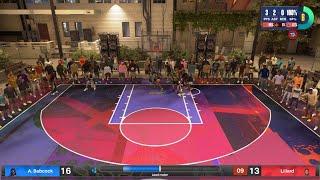 NBA 2K24 streetball alley oop