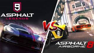 Asphalt 8 Vs Asphalt 9 which is better?