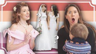 Our two-year-old questions our wedding