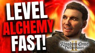 Kingdom Come Deliverance 2 - How to MAX OUT Alchemy FAST and Get Rich! (Full Alchemy Guide)