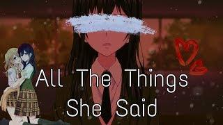 Citrus (YURI): |AMV| -All The things She Said / Я сошла с ума