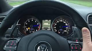 VW Golf 6 R acceleration