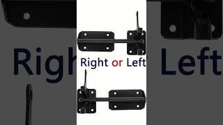 Heavy Duty Automatic Gate Latch for Wooden Fence with Cable Pull,#tools #fence #doors #gate