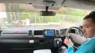 TEST DRIVE HIACE 2018 (POV Drive Toyota Hiace 2018)