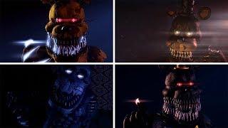 Five Nights at Freddy's 4 / UCN Animations: All Nightmare Voices [SFM FNaF]