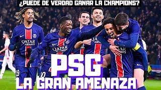 ¿EL PSG GRAN AMENAZA PARA LOS FAVORITOS A LA CHAMPIONS? SÓLO EL BARCELONA JUEGA MEJOR, LO EXPLICO