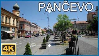 [4K] Pančevo - SerbiaWalking Tour - City Centre