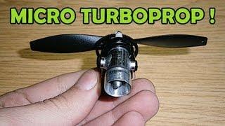 Micro Turboprop Engine Prototype Test