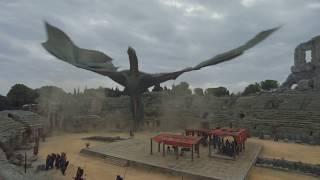 Game of Thrones S07E07 Daenerys Arrives at Dragon Pit With Her Dragons.